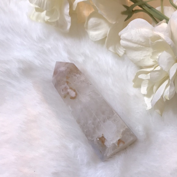 Flower Agate with Quartz - Picture 5 of 15